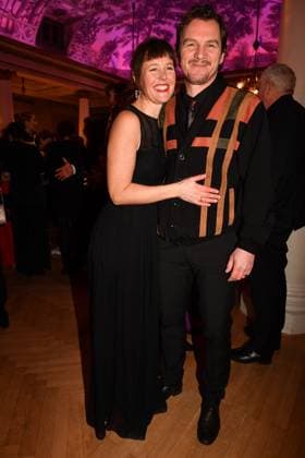 Zora Thiessen and Felix Klare Presentation of the Bavarian Film Award Party Award Winner Prinzregenten Theater Munich 19 January 2024