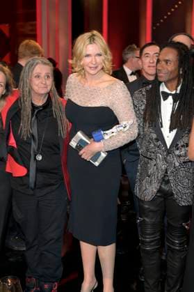 Carmen Pilatus, Veronica Ferres and Fabrice Morvan at the presentation of the 45 Bavarian Film Award 2023 in the Prinzregententheater Munich, 19 01 2024 Foto:xF.xKernx xFuturexImagex bay_filmpreis_3309
