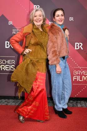 Jutta Speidel and company at the presentation of the 45 Bavarian Film Award 2023 in the Prinzregententheater Munich, 19 01 2024 Foto:xB.xInsingerx xFuturexImagex filmpreis_4021