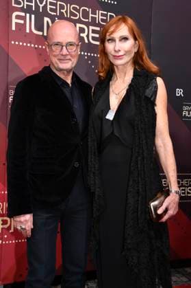 Christian Berkel with wife Andrea Sawatzki at the presentation of the 45 Bavarian Film Award 2023 in the Prinzregententheater Munich, 19 01 2024 Foto:xB.xInsingerx xFuturexImagex filmpreis_4055