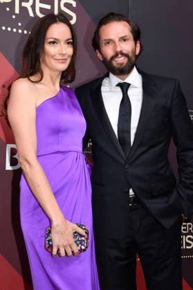Quirin Berg with partner Kara Hecker at the presentation of the 45 Bavarian Film Award 2023 in the Prinzregententheater Munich, 19 01 2024 Foto:xB.xInsingerx xFuturexImagex filmpreis_4116