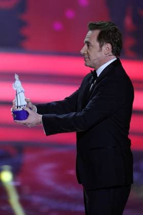 Bavarian Film Award 2023 Michael Bully Herbig the Pierrot Presentation of the 45 Bavarian Film Award 2023 on 19 01 2024 at the Prinzregententheater in Munich Bavaria, Germany