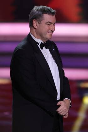 Bavarian Film Award 2023 Bavarian Prime Minister Dr. Markus Söder Presentation of the 45 Bavarian Film Award 2023 on 19 01 2024 at the Prinzregententheater in Munich Bavaria, Germany