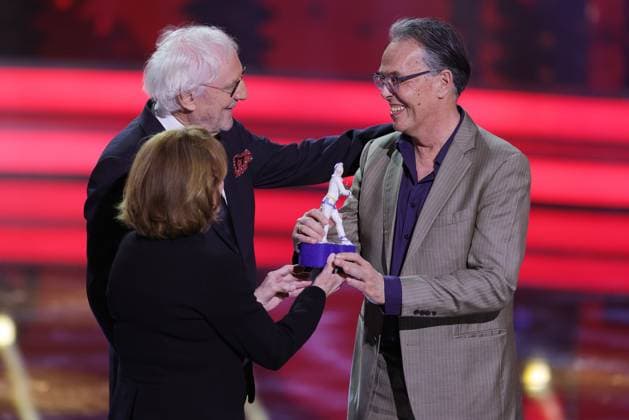 Bavarian Film Award 2023 Martin Rauhaus re Presentation of the 45 Bavarian Film Award 2023 on 19 01 2024 at the Prinzregententheater in Munich Bavaria, Germany