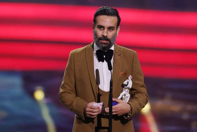 Bavarian Film Award 2023 Alireza Golafshan, Presentation of the 45 Bavarian Film Award 2023 on 19 01 2024 at the Prinzregententheater in Munich Bavaria, Germany