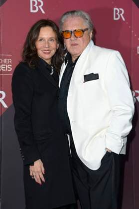 Michael Brandner with his wife Karin Brandner at the presentation of the 45 Bavarian Film Award 2023 at the Prinzregententheater in Munich, 19 01 2024 Foto:xF.xKernx xFuturexImagex bay_filmpreis_1661