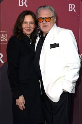 Michael Brandner with his wife Karin Brandner at the presentation of the 45 Bavarian Film Award 2023 at the Prinzregententheater in Munich, 19 01 2024 Foto:xF.xKernx xFuturexImagex bay_filmpreis_1664