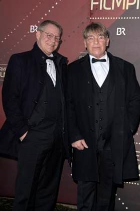 Andre Eisermann with partner Manuel Bortt at the presentation of the 45 Bavarian Film Award 2023 in the Prinzregententheater Munich, 19 01 2024 Foto:xF.xKernx xFuturexImagex bay_filmpreis_1943