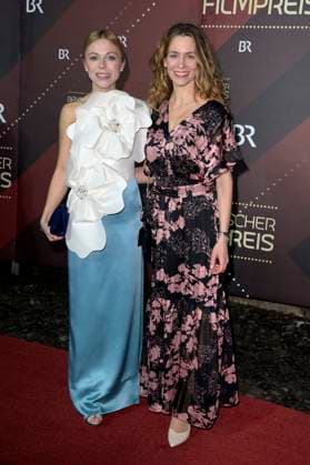 Anna Ewelina with guest at the presentation of the 45 Bavarian Film Award 2023 in the Prinzregententheater Munich, 19 01 2024 Foto:xF.xKernx xFuturexImagex bay_filmpreis_2020