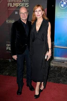Christian Berkel with wife Andrea Sawatzki at the presentation of the 45 Bavarian Film Award 2023 in the Prinzregententheater Munich, 19 01 2024 Foto:xF.xKernx xFuturexImagex bay_filmpreis_2121