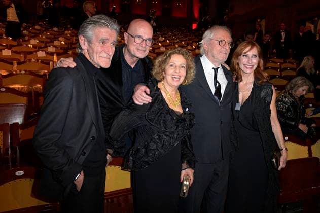 Bernd Schadewald, Christian Berkel, Michaela May, Günther Maria Halmer and Andrea Sawatzki at the presentation of the 45 Bavarian Film Award 2023 in the Prinzregententheater Munich, 19 01 2024 Foto:xF.xKernx xFuturexImagex bay_filmpreis_3188