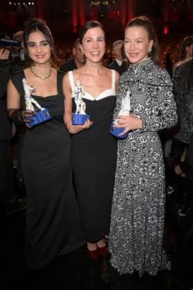 Bayan Layla, Aylin Tezel and Hannah Herzsprung at the presentation of the 45 Bavarian Film Award 2023 in the Prinzregententheater Munich, 19 01 2024 Foto:xF.xKernx xFuturexImagex bay_filmpreis_3386