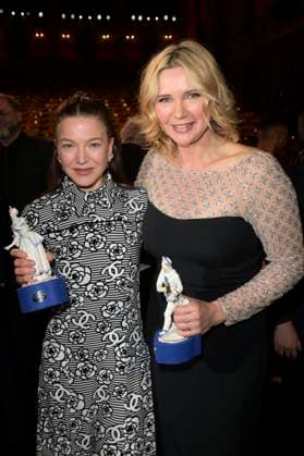Hannah Herzsprung and Veronica Ferres at the presentation of the 45 Bavarian Film Award 2023 in the Prinzregententheater Munich, 19 01 2024 Foto:xF.xKernx xFuturexImagex bay_filmpreis_3483