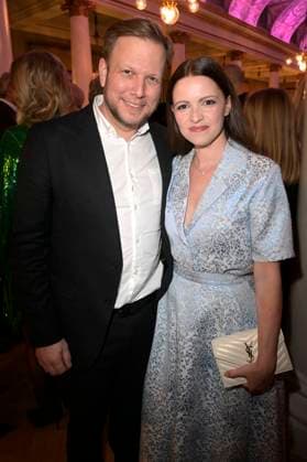 Jennifer Ulrich with companion at the presentation of the 45 Bavarian Film Award 2023 in the Prinzregententheater Munich, 19 01 2024 Foto:xF.xKernx xFuturexImagex bay_filmpreis_3699