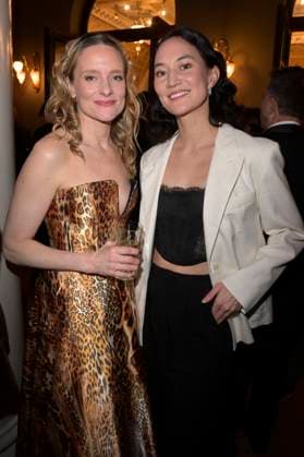 Anne Ratte Polle and Agnes Kiyomi Decker at the presentation of the 45 Bavarian Film Award 2023 in the Prinzregententheater Munich, 19 01 2024 Foto:xF.xKernx xFuturexImagex bay_filmpreis_3832