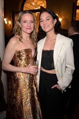 Anne Ratte Polle and Agnes Kiyomi Decker at the presentation of the 45 Bavarian Film Award 2023 in the Prinzregententheater Munich, 19 01 2024 Foto:xF.xKernx xFuturexImagex bay_filmpreis_3834