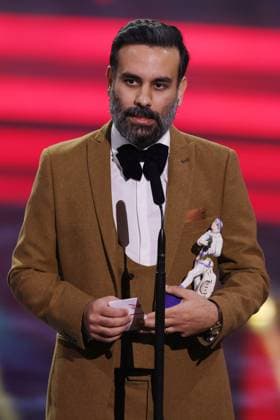 Bavarian Film Award 2023 Alireza Golafshan, Presentation of the 45 Bavarian Film Award 2023 on 19 01 2024 at the Prinzregententheater in Munich Bavaria, Germany