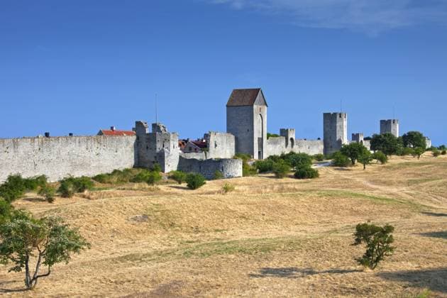 the Ring mudflows, Ring wall in Visby, Island Gotland, Sweden, Europe Copyright: imageBROKER alimdix xArterrax xSven-ErikxArndt ibltsm10084607.jpg