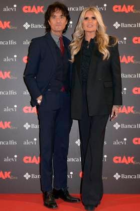 Giulio Base with wife Tiziana Rocca at the Ciak d oro 2023 film award ceremony at Palazzo Colonna Rome, 20 01 2024 Foto:xA.xM.xTinghinox xFuturexImagex ciak_4102