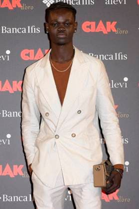 Moustapha Fall at the Ciak d oro 2023 film award ceremony at Palazzo Colonna Rome, 20 01 2024 Foto:xA.xM.xTinghinox xFuturexImagex ciak_4149