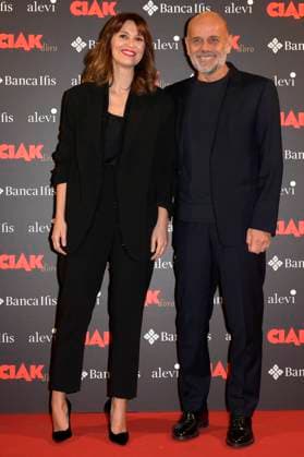 Paola Cortellesi with husband Riccardo Milani at the Ciak d oro 2023 film award ceremony at Palazzo Colonna Rome, 20 01 2024 Foto:xA.xM.xTinghinox xFuturexImagex ciak_4174
