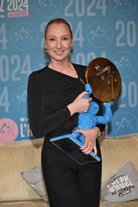 27th Alpe D Huez Festival Winners Photocall Audrey Lamy attending the Winners Photocall during the 27th Alpe d Huez Film Festival in Alpe d Huez, France on January 20, 2024. Photo by Julien Reynaud APS-Medias ABACAPRESS.COM Alpe d Huez France  Copyright: xReynaudxJulien APS-Medias ABACAx