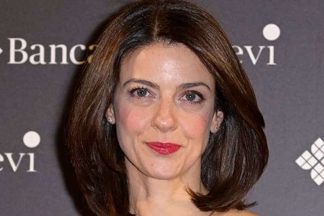 Ciak d Oro 2023 red carpet in Rome, Italy - 20 Jan 2024 Barbara Ronchi attends the Ciak d Oro 2023 red carpet at Galleria del Cardinale Colonna. Rome Italy Copyright: xMarioxCartellix xSOPAxImagesx Barbara Ronchi (6)