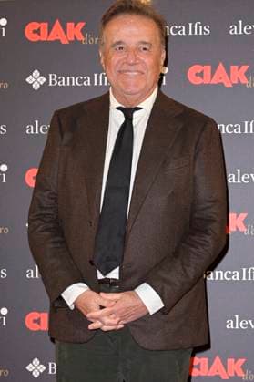Ciak d Oro 2023 red carpet in Rome, Italy - 20 Jan 2024 Christian De Sica attends the Ciak d Oro 2023 red carpet at Galleria del Cardinale Colonna. Rome Italy Copyright: xMarioxCartellix xSOPAxImagesx Christian De Sica (1)