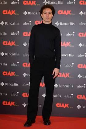 Ciak d Oro 2023 red carpet in Rome, Italy - 20 Jan 2024 Damiano Gavino attends the Ciak d Oro 2023 red carpet at Galleria del Cardinale Colonna. Rome Italy Copyright: xMarioxCartellix xSOPAxImagesx Damiano Gavino (2)