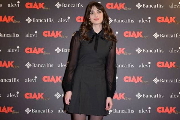 Ciak d Oro 2023 red carpet in Rome, Italy - 20 Jan 2024 Pilar Fogliati attends the Ciak d Oro 2023 red carpet at Galleria del Cardinale Colonna. Rome Italy Copyright: xMarioxCartellix xSOPAxImagesx Pilar Fogliati (3)