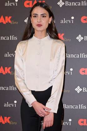 Ciak d Oro 2023 red carpet in Rome, Italy - 20 Jan 2024 Romana Maggiora Vergano attends the Ciak d Oro 2023 red carpet at Galleria del Cardinale Colonna. Rome Italy Copyright: xMarioxCartellix xSOPAxImagesx Romana Maggiora Vergano (1)