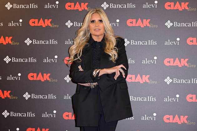 Ciak d Oro 2023 red carpet in Rome, Italy - 20 Jan 2024 Tiziana Rocca attends the Ciak d Oro 2023 red carpet at Galleria del Cardinale Colonna. Rome Italy Copyright: xMarioxCartellix xSOPAxImagesx Tiziana Rocca (1)