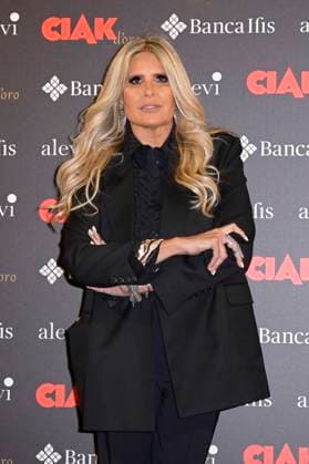 Ciak d Oro 2023 red carpet in Rome, Italy - 20 Jan 2024 Tiziana Rocca attends the Ciak d Oro 2023 red carpet at Galleria del Cardinale Colonna. Rome Italy Copyright: xMarioxCartellix xSOPAxImagesx Tiziana Rocca (2)