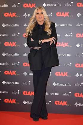 Ciak d Oro 2023 red carpet in Rome, Italy - 20 Jan 2024 Tiziana Rocca attends the Ciak d Oro 2023 red carpet at Galleria del Cardinale Colonna. Rome Italy Copyright: xMarioxCartellix xSOPAxImagesx Tiziana Rocca