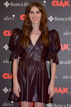 Ciak d Oro 2023 red carpet in Rome, Italy - 20 Jan 2024 Valentina Romani attends the Ciak d Oro 2023 red carpet at Galleria del Cardinale Colonna. Rome Italy Copyright: xMarioxCartellix xSOPAxImagesx Valentina Romani (4)