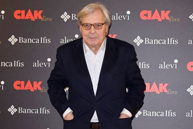 Ciak d Oro 2023 red carpet in Rome, Italy - 20 Jan 2024 Vittorio Sgarbi attends the Ciak d Oro 2023 red carpet at Galleria del Cardinale Colonna. Rome Italy Copyright: xMarioxCartellix xSOPAxImagesx Vittorio Sgarbi (3)