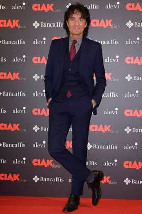Ciak d Oro 2023 red carpet in Rome, Italy - 20 Jan 2024 Giulio Base attends the Ciak d Oro 2023 red carpet at Galleria del Cardinale Colonna. Rome Italy Copyright: xMarioxCartellix xSOPAxImagesx Giulio Base