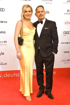 Entertainment Themen der Woche KW03 Moritz Bleibtreu mit Ehefrau Saskia Bleibtreu beim 48. Deutschen Filmball 2024 im Hotel Bayerischer Hof. München, 20.01.2024 *** Moritz Bleibtreu with wife Saskia Bleibtreu at the 48 German Film Ball 2024 at the Hotel Bayerischer Hof Munich, 20 01 2024 Foto:xB.xInsingerx xFuturexImagex filmball_4203