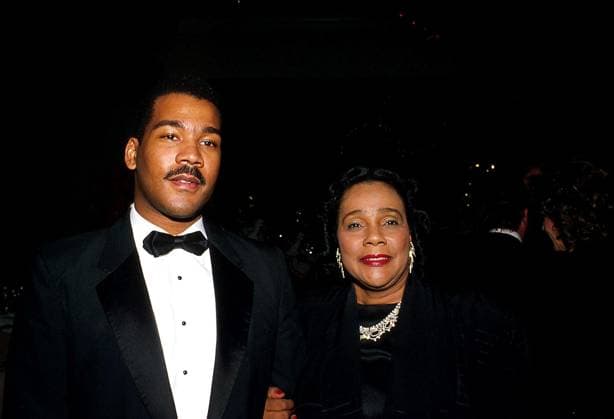 **FILE PHOTO** Dexter Scott King Has Passed Away. Coretta Scott King and Dexter King 1990 Copyright: xRalphxDominguez MediaPunchx