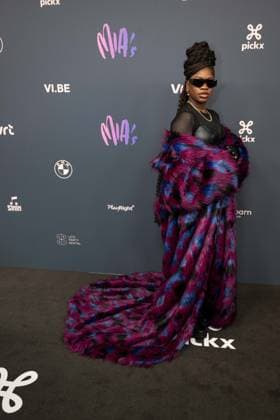 Singer Coely poses for the photographer at the 16th edition of the MIA s (Music Industry Award) award show, in Antwerp, Wednesday 24 January 2024. The Music Industry Awards are the Flemish Music prizes handed out by the VRT and VI.BE.  JONASxROOSENS 84565865