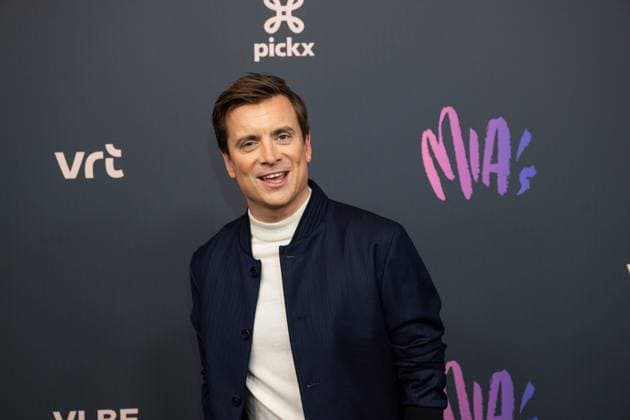 actor and singer Niels Destadsbader poses for the photographer at the 16th edition of the MIA s (Music Industry Award) award show, in Antwerp, Wednesday 24 January 2024. The Music Industry Awards are the Flemish Music prizes handed out by the VRT and VI.BE.  JONASxROOSENS 84569593