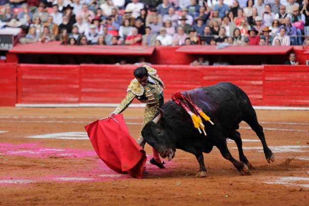 January 28, 2024, Mexico City, Mexico City, Mexico: Bullfighter JOSELITO ADAME with the first bullfight in the Monumental Plaza de Toros, during the re-opening of the bullring after almost two years without this type of activity. Mexico City Mexico - ZUMAs310 20240128_zip_s310_020 Copyright: xLuisxExSalgadox