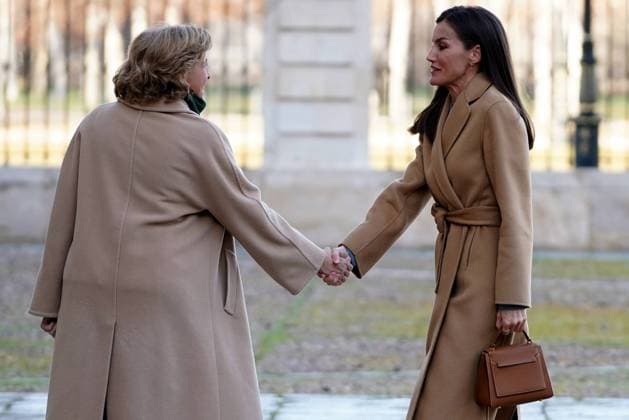 Spanish Queen Letizia during a visit to Real de Aranjuez Palace for Queen Letizia National Disability Awards 2024 in Aranjuez on Monday, 29 January 2024 Cordon Press