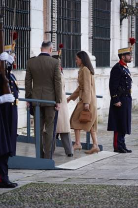 Spanish Queen Letizia during a visit to Real de Aranjuez Palace for Queen Letizia National Disability Awards 2024 in Aranjuez on Monday, 29 January 2024 Cordon Press