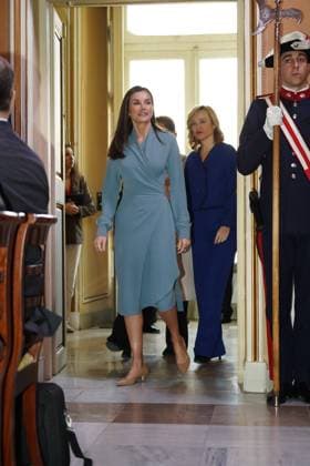 Spanish Queen Letizia during a visit to Real de Aranjuez Palace for Queen Letizia National Disability Awards 2024 in Aranjuez on Monday, 29 January 2024 Cordon Press