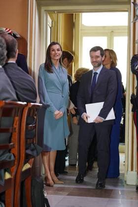 Spanish Queen Letizia during a visit to Real de Aranjuez Palace for Queen Letizia National Disability Awards 2024 in Aranjuez on Monday, 29 January 2024 Cordon Press