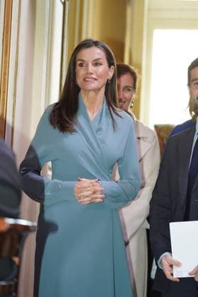Spanish Queen Letizia during a visit to Real de Aranjuez Palace for Queen Letizia National Disability Awards 2024 in Aranjuez on Monday, 29 January 2024 Cordon Press