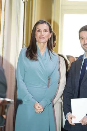 Spanish Queen Letizia during a visit to Real de Aranjuez Palace for Queen Letizia National Disability Awards 2024 in Aranjuez on Monday, 29 January 2024 Cordon Press