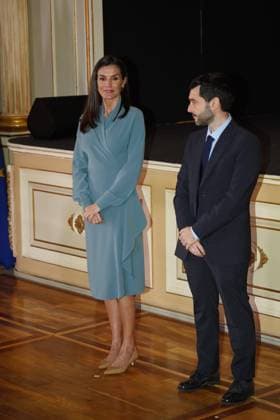 Spanish Queen Letizia during a visit to Real de Aranjuez Palace for Queen Letizia National Disability Awards 2024 in Aranjuez on Monday, 29 January 2024 Cordon Press