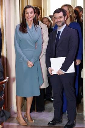 Queen Letizia National Disability Awards - Madrid Queen Letizia on her arrival at the presentation of the Queen Letizia National Disability Awards , on January 29, 2024, in Aranjuez (Madrid, Spain). These awards are organized by the Royal Board on Disability, which serve to recognize the work for inclusion and the defense of the rights of people with disabilities. Each year they are presented personally by the Queen, as honorary president. These awards, for the first time with the category of National Award , aim to stimulate and recognize the trajectory, dedication and contribution of individuals and public and private entities in the field of inclusion, full citizenship and effective enjoyment of the human rights of persons with disabili Copyright: xEuropaxPress ABACAx